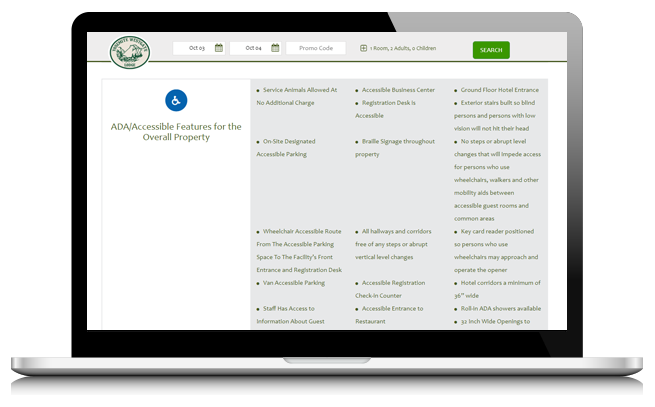 ADA Compliant Hotel Websites Designed with Accessibility In Mind
